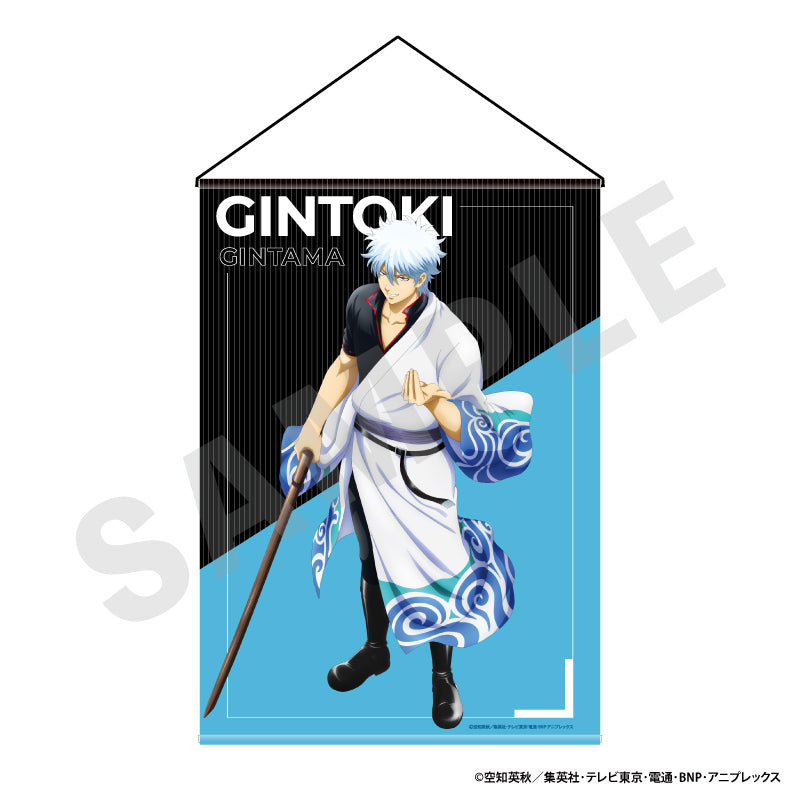 銀魂 のグッズ、坂田銀時のタペストリーの画像です