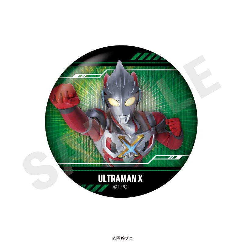 ウルトラマン　X　キラキラ　缶バッジ　円谷プロ 単品】「ウルトラマンシリーズ」 トレーディングキラキラ缶バッジ vol