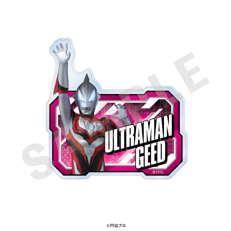 ウルトラマンシリーズ のグッズ、ウルトラマンジードのお名前バッジの画像です
