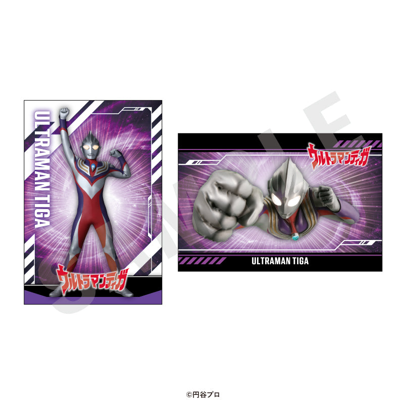 ウルトラマンシリーズ のグッズ、ウルトラマンティガのポストカードセットの画像です