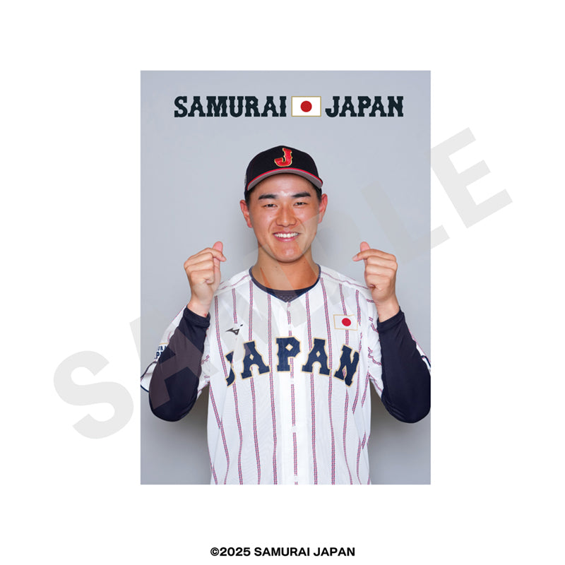 野球日本代表 侍ジャパン のグッズ、西川史礁のブロマイドの画像です