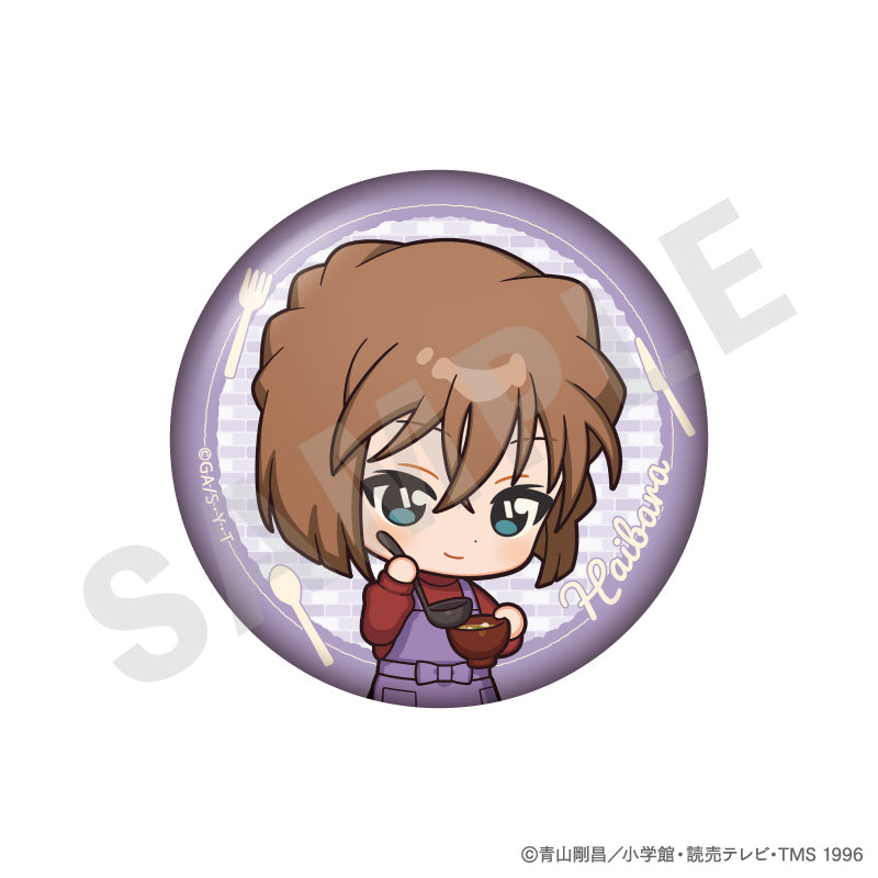 コナン　ナムコ　灰原哀　缶バッジ グッズ-バッチ】名探偵コナン ちょいでか缶バッジ 戦国 灰原 哀【再販