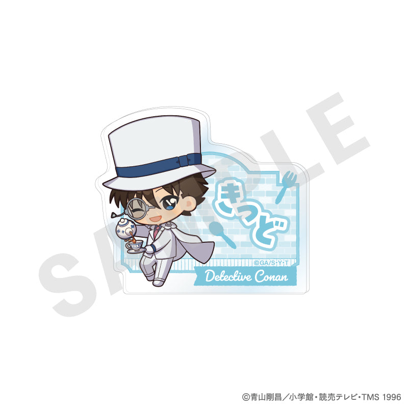 名探偵コナン のグッズ、怪盗キッドのお名前バッジの画像です