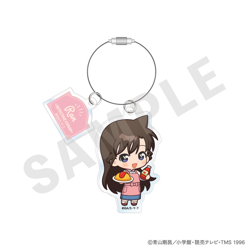 名探偵コナン のグッズ、毛利蘭のアクリルキーホルダーの画像です