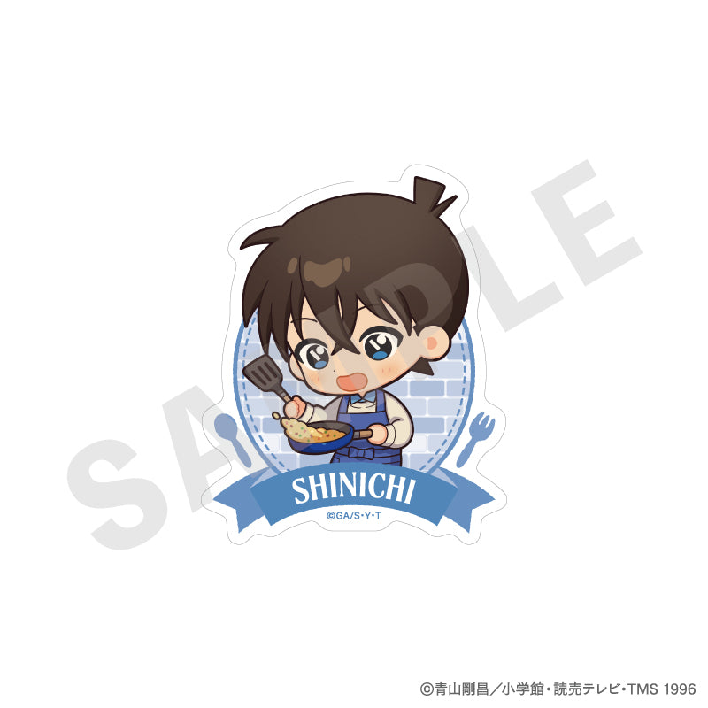 名探偵コナン のグッズ、工藤新一のステッカーの画像です