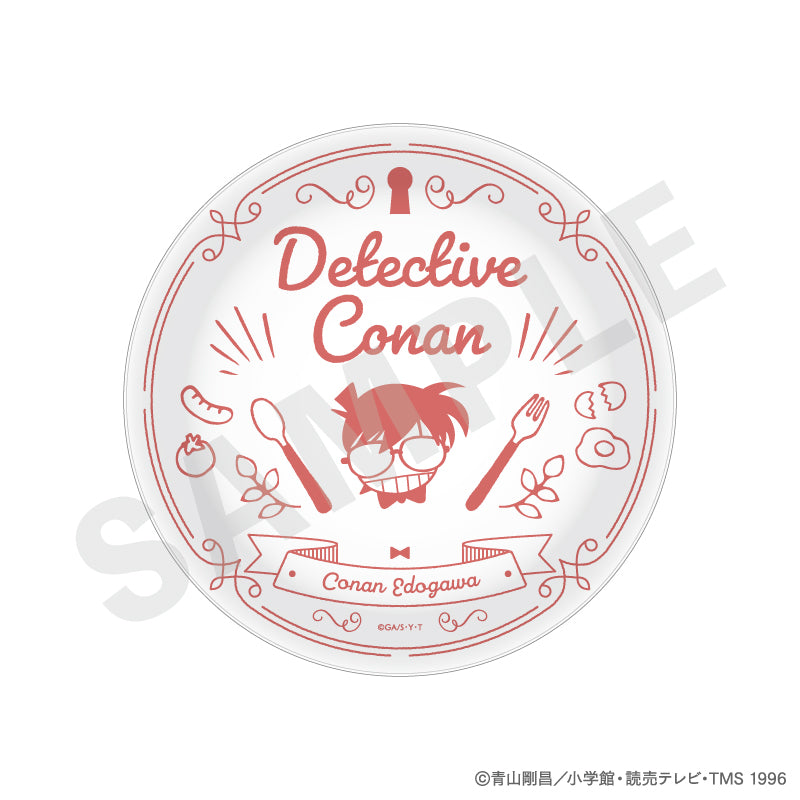 名探偵コナン のグッズ、江戸川コナンのランチプレートの画像です