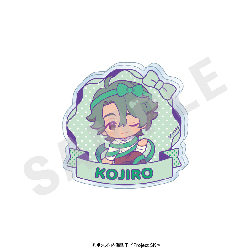 オリジナルTVアニメ「SK∞ エスケーエイト」 のグッズ、お名前バッジの7枚目の画像です