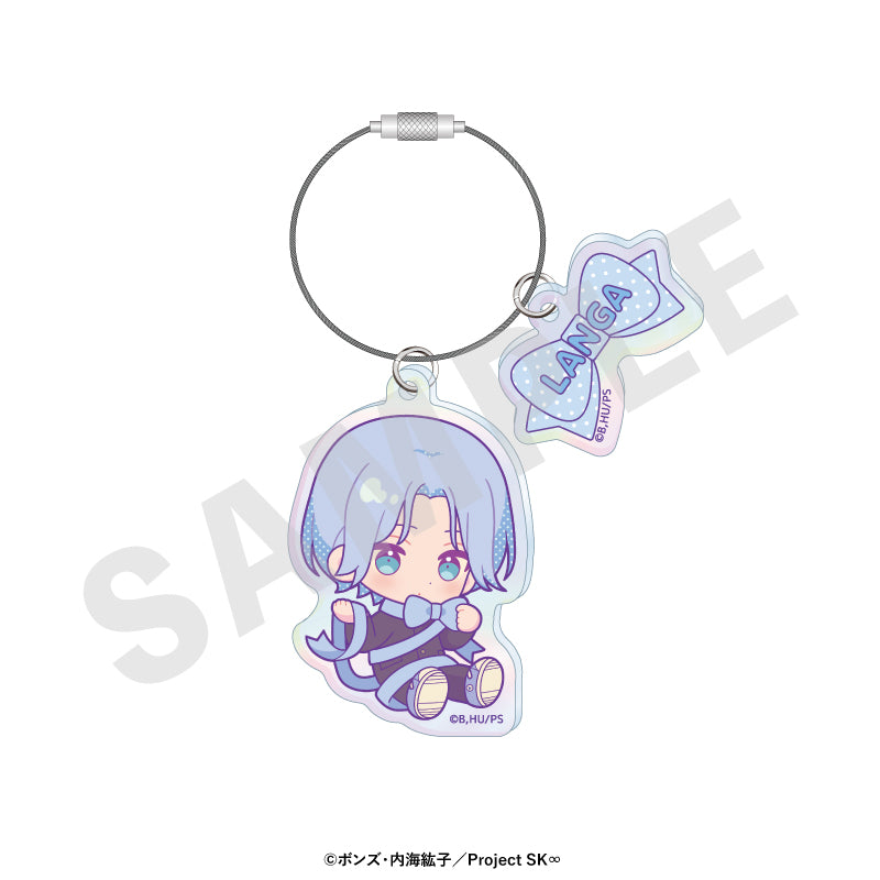 オリジナルTVアニメ「SK∞ エスケーエイト」 のグッズ、ランガのアクリルキーホルダーの画像です