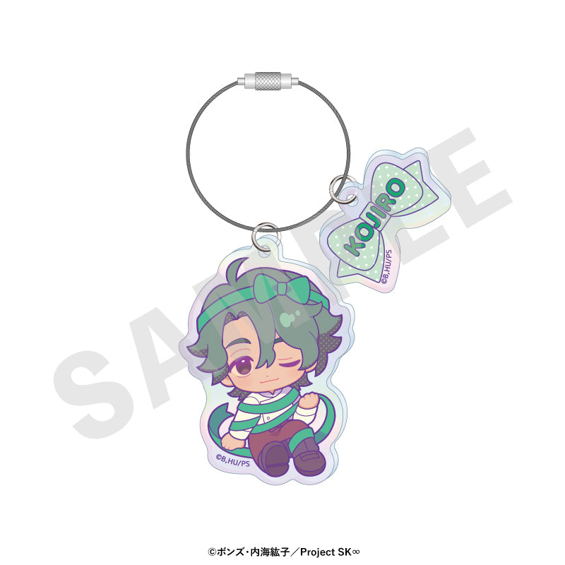 オリジナルTVアニメ「SK∞ エスケーエイト」 のグッズ、虎次郎のアクリルキーホルダーの画像です