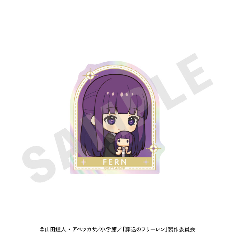 TVアニメ「葬送のフリーレン」 のグッズ、フェルンのオーロラステッカーの画像です