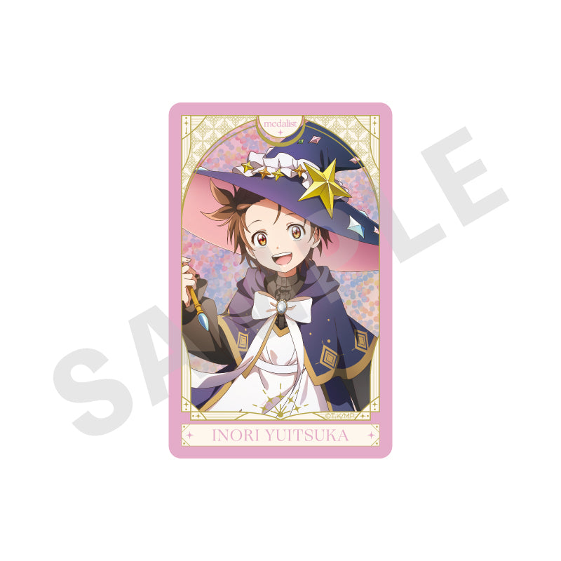 TVアニメ『メダリスト』 のグッズ、結束いのりのトレーディングキラキラカードの画像です