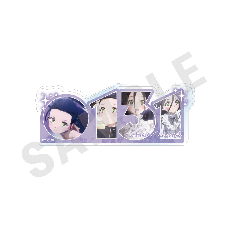 TVアニメ『メダリスト』 ～favorite series～のグッズ、狼嵜光のナンバーアクリルプレートの画像です