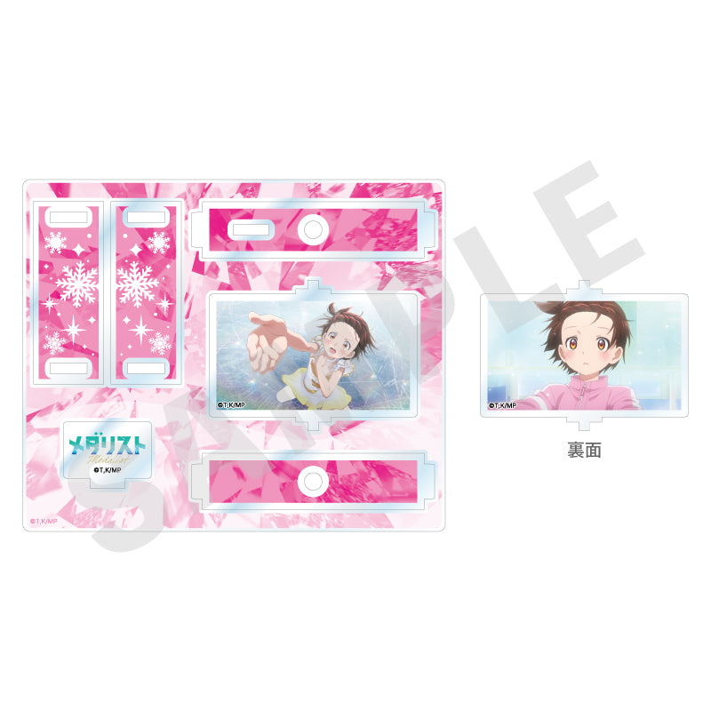 TVアニメ『メダリスト』 ～favorite series～のグッズ、結束いのりのくるくるアクリルスタンドの2枚目の画像です