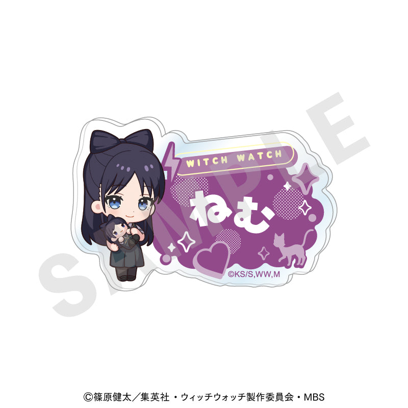 ウィッチウォッチ のグッズ、宮尾音夢のお名前バッジの画像です
