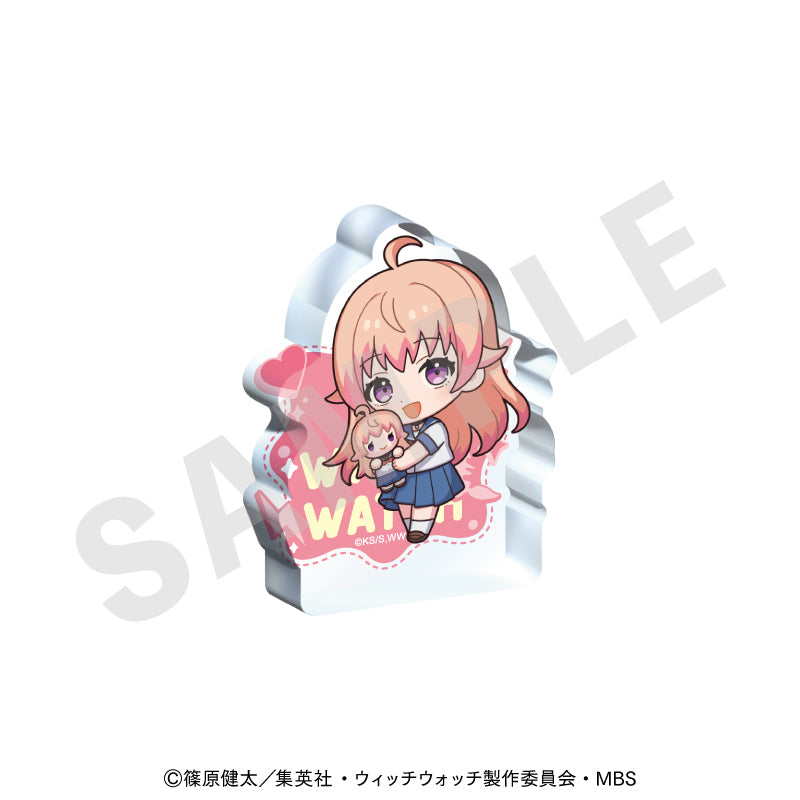 ウィッチウォッチ のグッズ、若月ニコのミニアクリルブロックの画像です