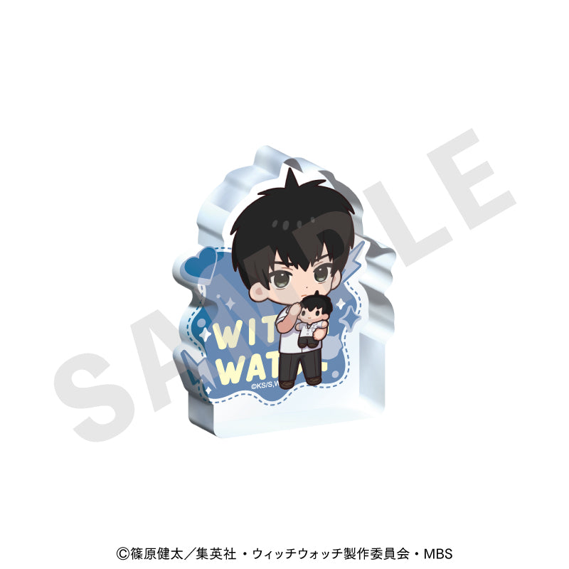 ウィッチウォッチ のグッズ、乙木守仁のミニアクリルブロックの画像です