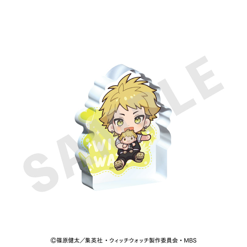 ウィッチウォッチ のグッズ、風祭監志のミニアクリルブロックの画像です