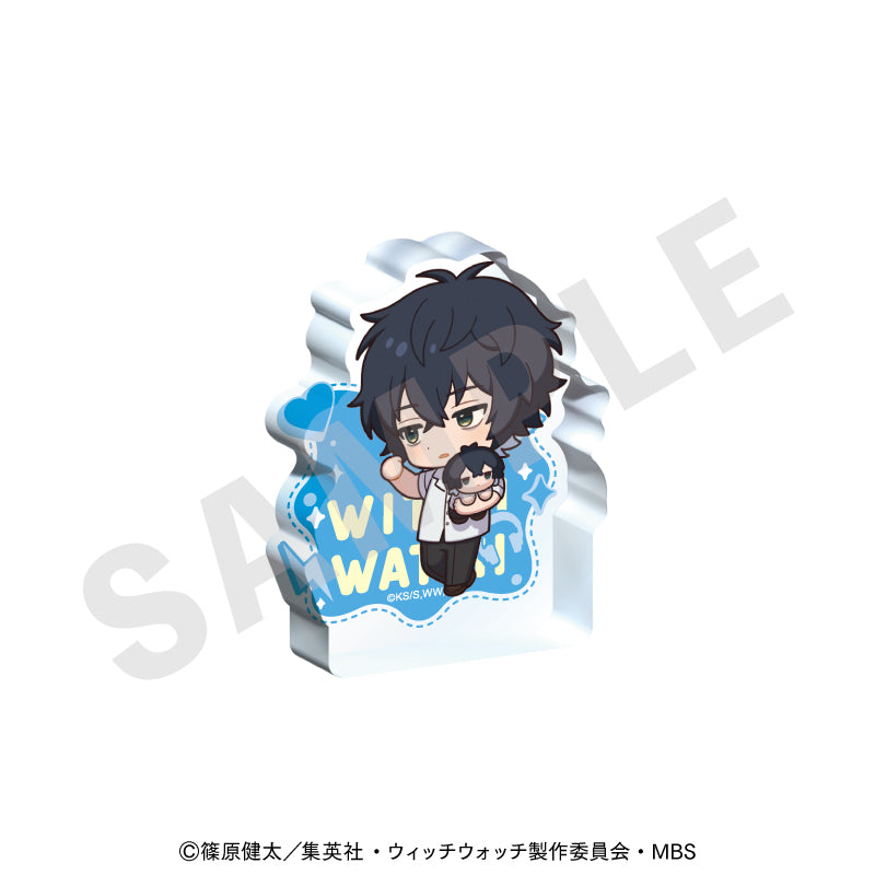 ウィッチウォッチ のグッズ、真神圭護のミニアクリルブロックの画像です