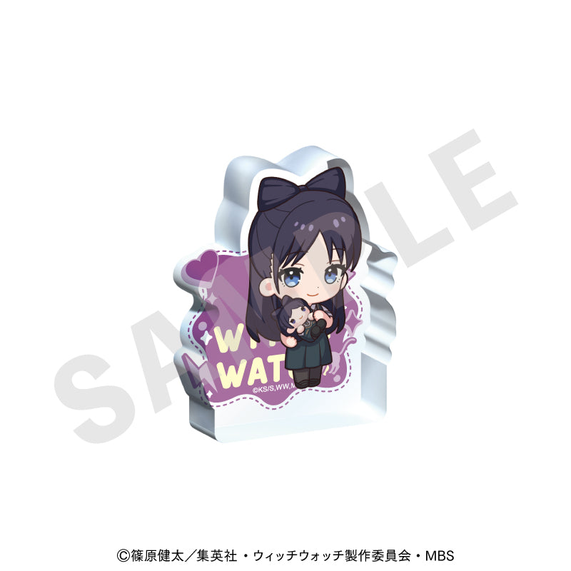 ウィッチウォッチ のグッズ、宮尾音夢のミニアクリルブロックの画像です