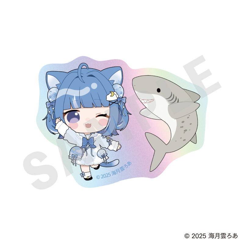 海月雲ろあ のグッズ、海月雲ろあのステッカーの3枚目の画像です