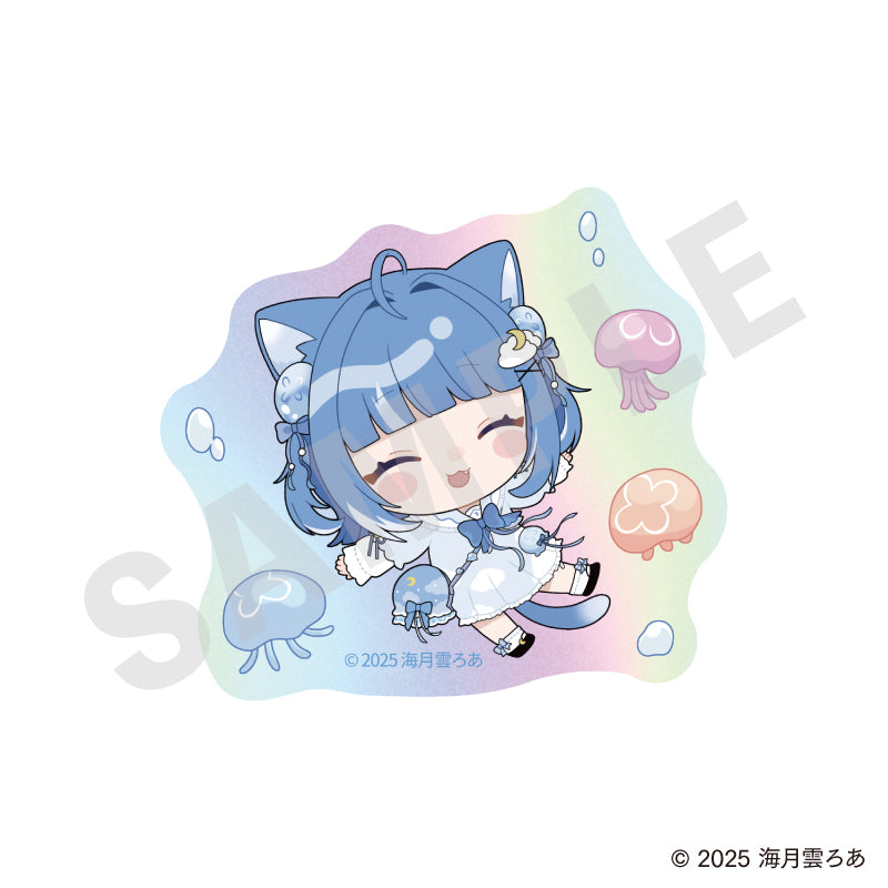 海月雲ろあ のグッズ、海月雲ろあのステッカーの4枚目の画像です