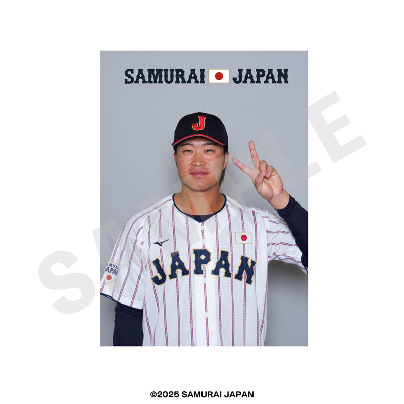 野球日本代表 侍ジャパン のグッズ、石上泰輝のブロマイドの画像です