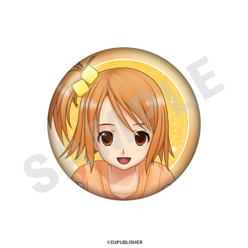 ドリームクラブZERO のグッズ、雪の缶バッジの画像です