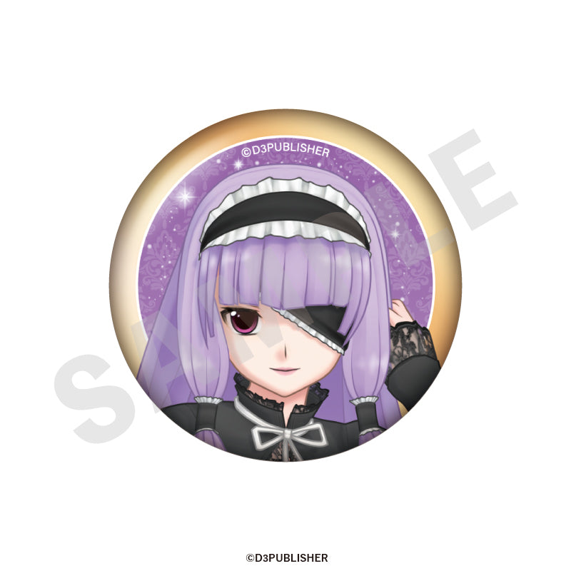 ドリームクラブZERO のグッズ、魔璃の缶バッジの画像です