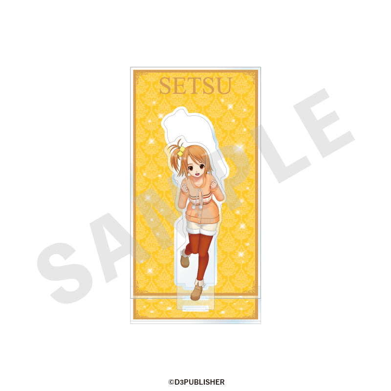 ドリームクラブZERO のグッズ、雪のアクリルスタンドの1枚目の画像です