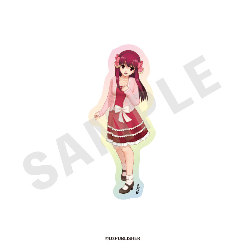 ドリームクラブZERO のグッズ、亜麻音のオーロラステッカーの2枚目の画像です