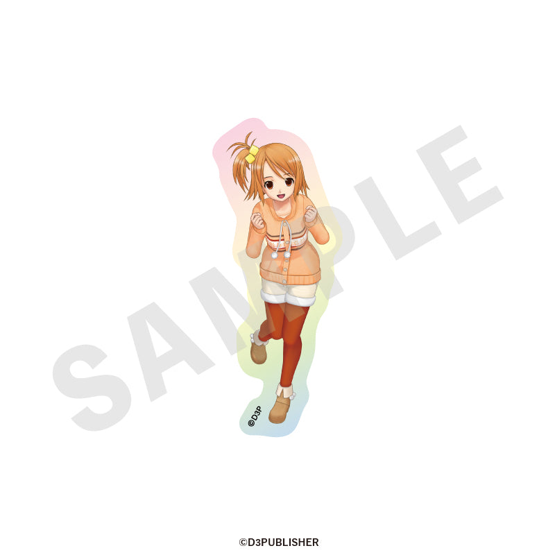 ドリームクラブZERO のグッズ、雪のオーロラステッカーの2枚目の画像です