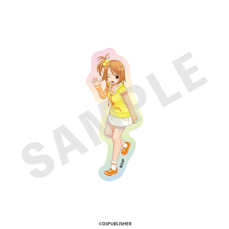 ドリームクラブZERO のグッズ、雪のオーロラステッカーの3枚目の画像です