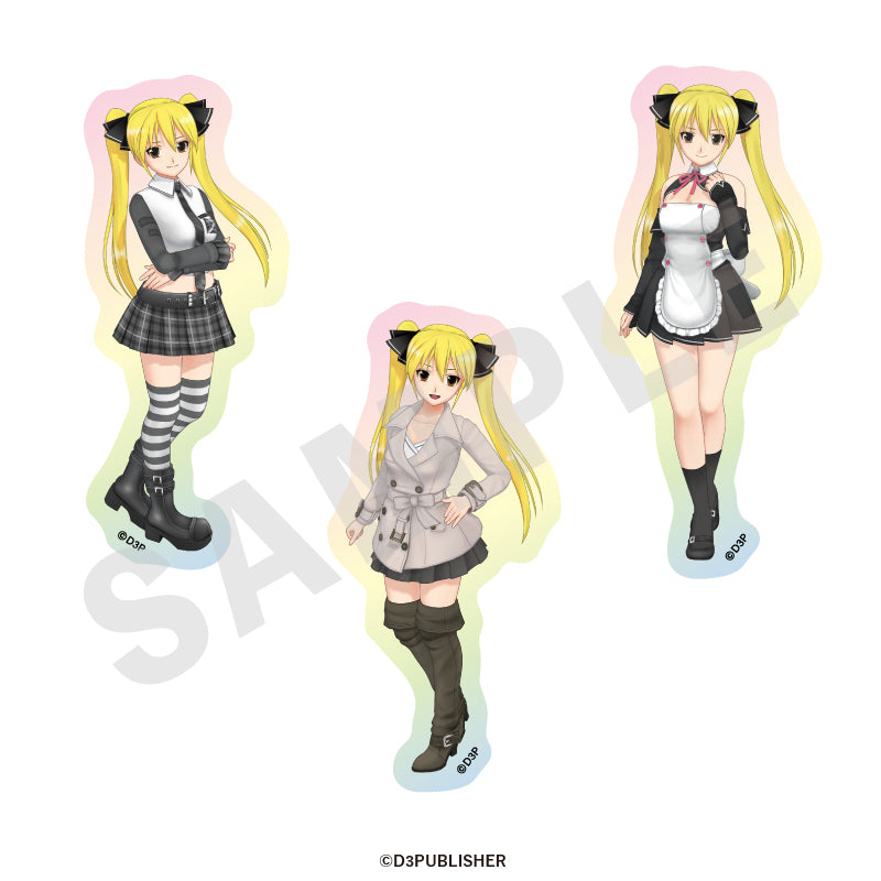 ドリームクラブZERO のグッズ、魅杏のオーロラステッカーの1枚目の画像です