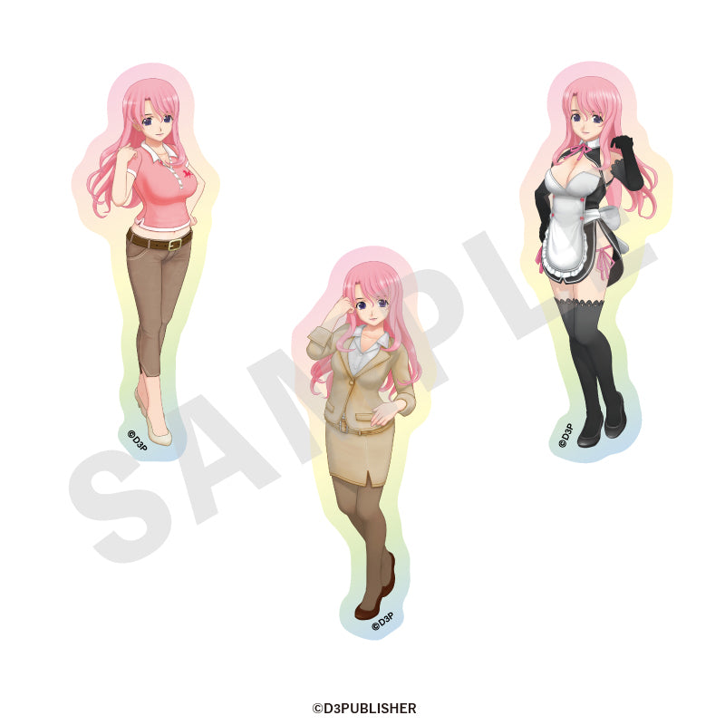 ドリームクラブZERO のグッズ、るいのオーロラステッカーの1枚目の画像です