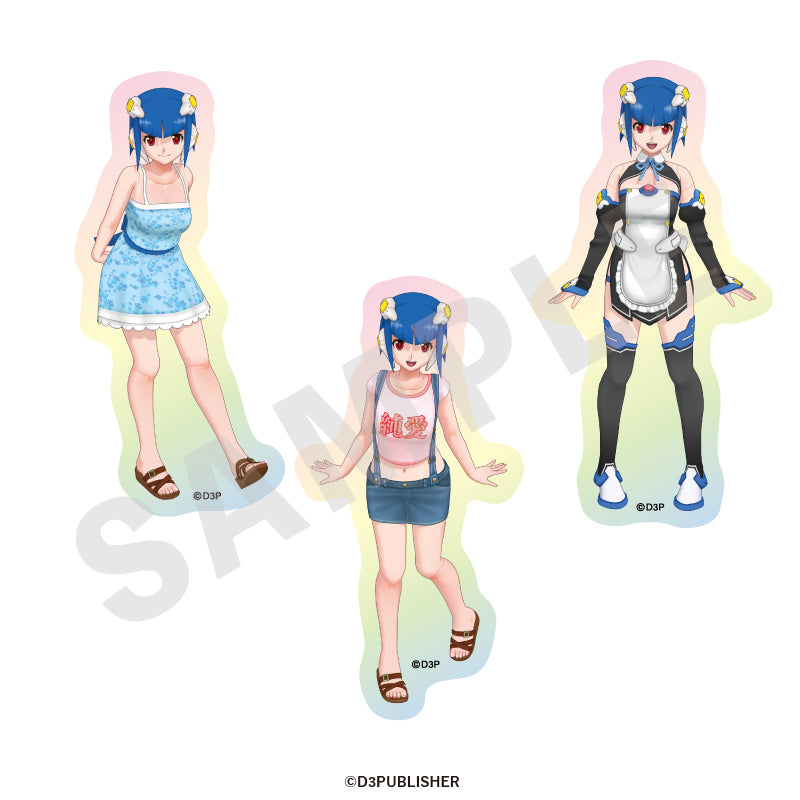 ドリームクラブZERO のグッズ、アイリのオーロラステッカーの1枚目の画像です