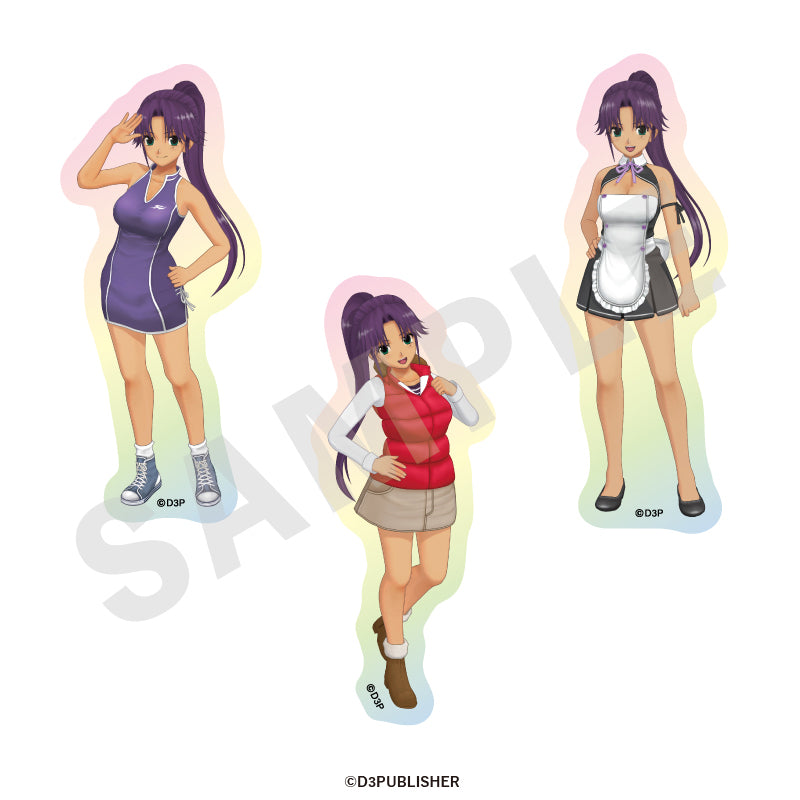 ドリームクラブZERO のグッズ、あすかのオーロラステッカーの1枚目の画像です