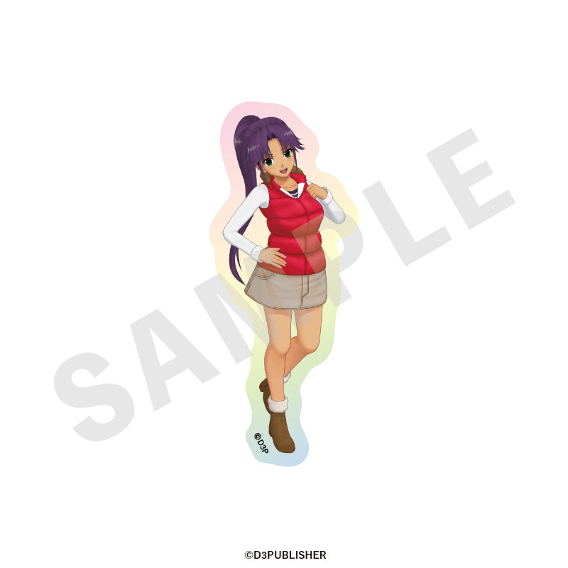 ドリームクラブZERO のグッズ、あすかのオーロラステッカーの2枚目の画像です