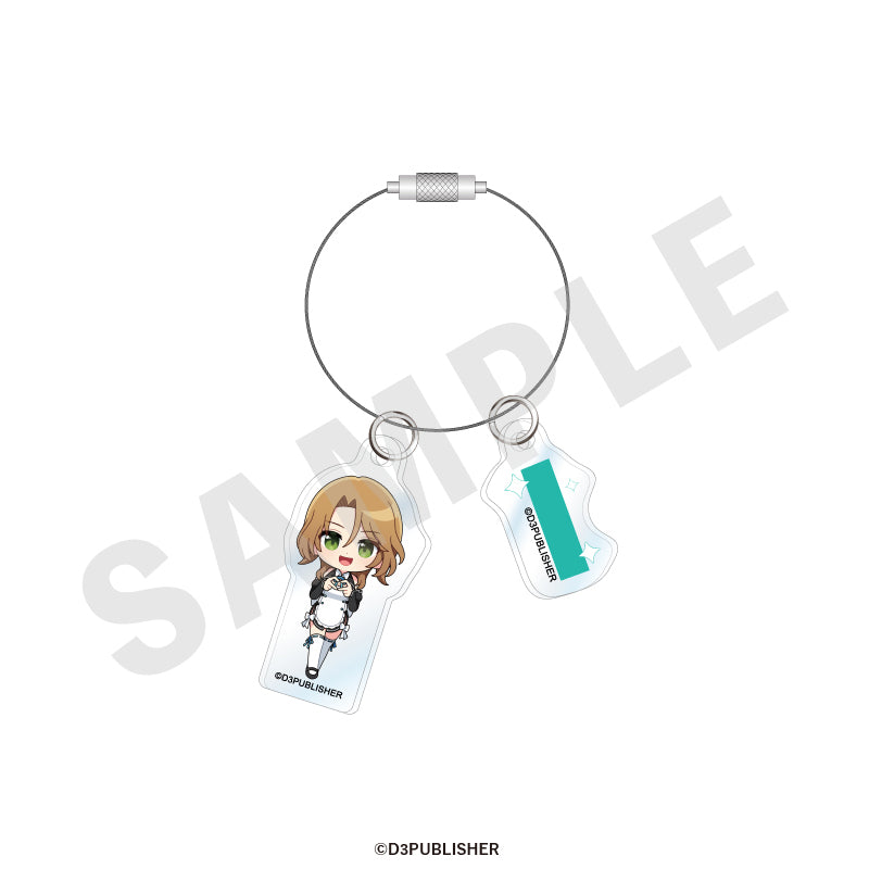 ドリームクラブZERO のグッズ、理保のアクリルキーホルダーの画像です