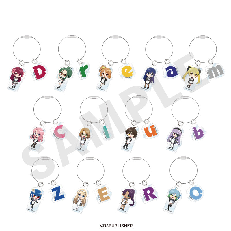 全種セット】2連ワイヤーアクリルキーホルダー ドリームクラブZERO（全