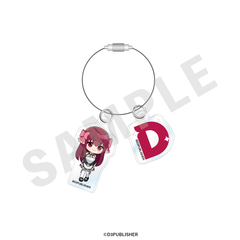 ドリームクラブZERO のグッズ、亜麻音のアクリルキーホルダーの画像です