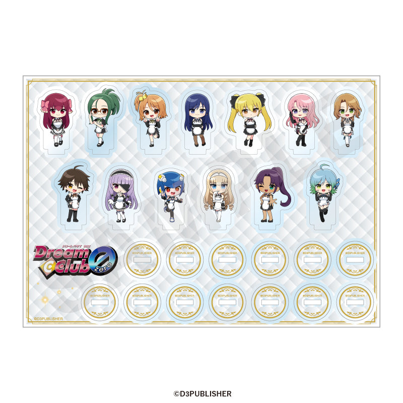 ドリームクラブZERO のグッズ、アクリルジオラマの1枚目の画像です