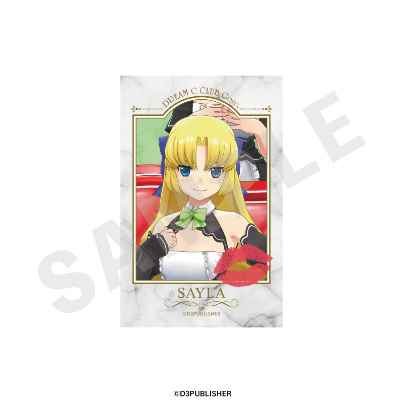 ドリームクラブGogo. のグッズ、セイラのフォト風カードの画像です