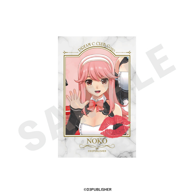 ドリームクラブGogo. のグッズ、ノコのフォト風カードの画像です