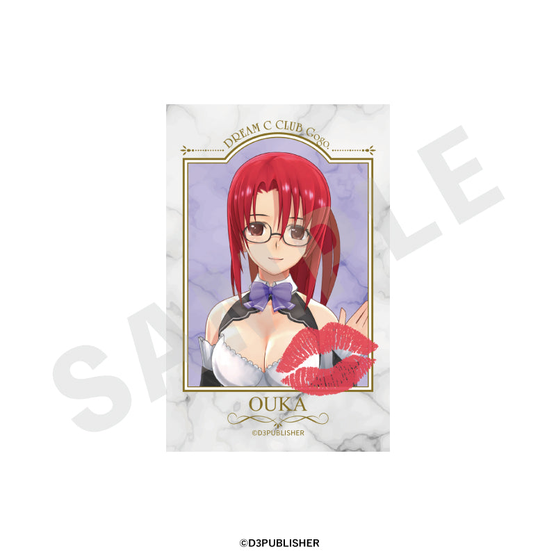 ドリームクラブGogo. のグッズ、桜華のフォト風カードの画像です