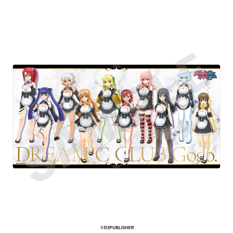 ドリームクラブGogo. のグッズ、ラバーマットの画像です