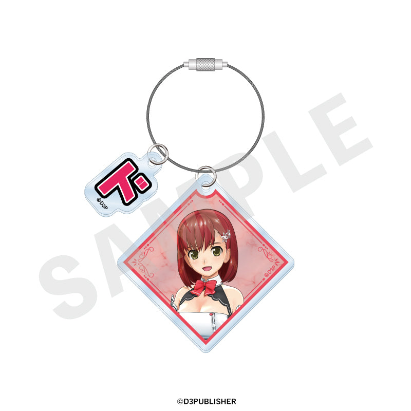 ドリームクラブGogo. のグッズ、花里愛のアクリルキーホルダーの画像です