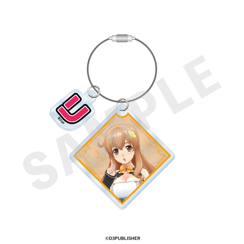 ドリームクラブGogo. のグッズ、萌黄のアクリルキーホルダーの画像です