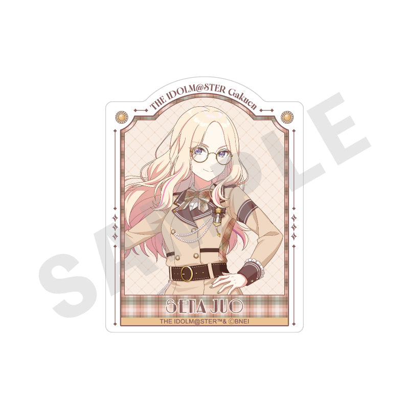 学園アイドルマスター のグッズ、十王 星南のステッカーの画像です