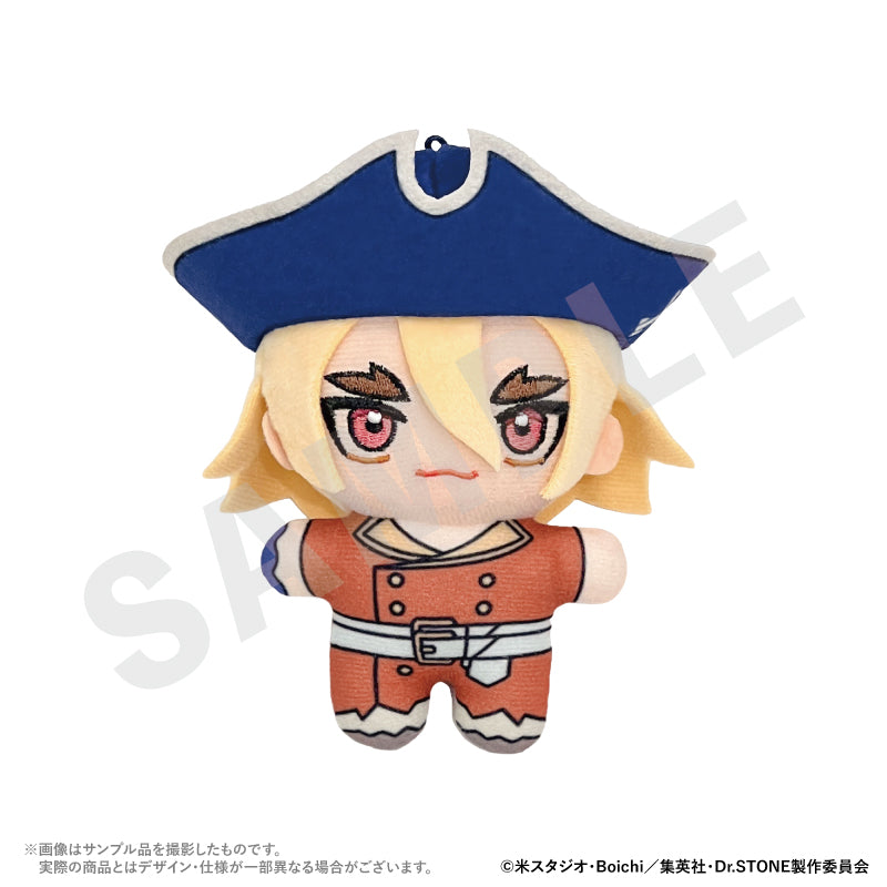 Ｄｒ．ＳＴＯＮＥ のグッズ、七海龍水のぬいぐるみの画像です