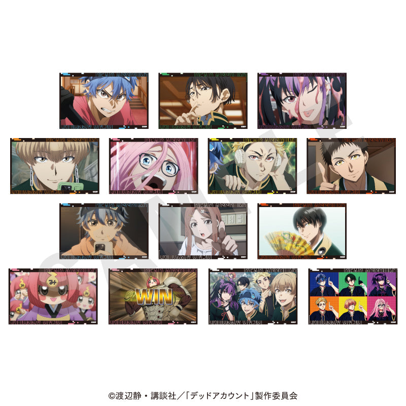 TVアニメ『デッドアカウント』 のグッズ、ブロマイドの1枚目の画像です